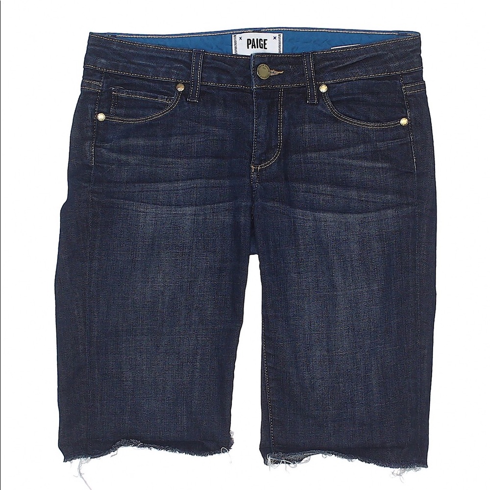 24 waist Paige jean denim shorts